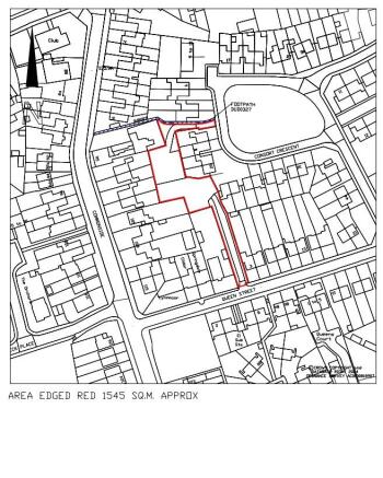 Land, in Former Queens Street/Consort Crescent Garage Site, £25,000