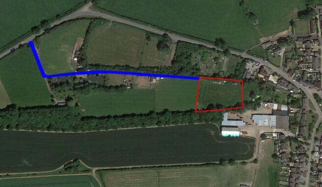 Land, in Land At Lilbourne, £69,000
