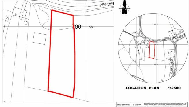 Land, in Land On 2 Pendderi Road, £79,000