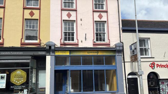 Land, in 42 Rhosmaen Street, £180,000