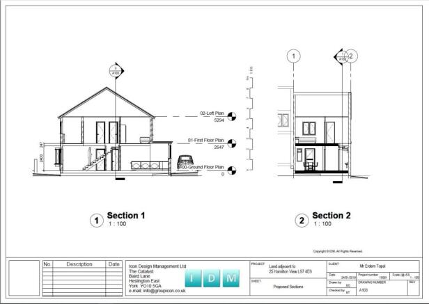 Studio, in Hamilton View, £60,000