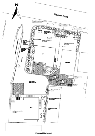 Land, in Western Road, £175,000