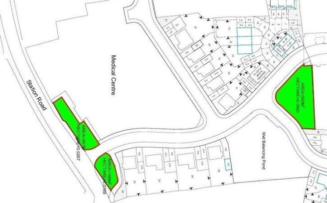 Land, in Land on Station Road & Corner of Holmden Avenue, £750