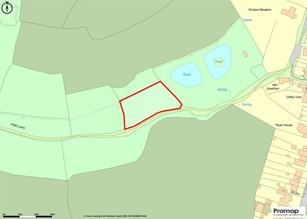 Land, in ROSELAND PENINSULA, £30,000