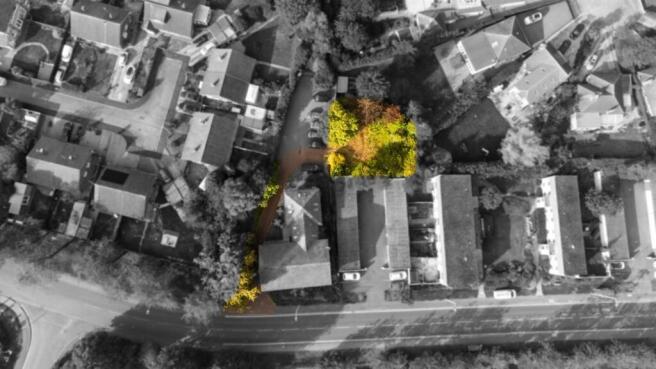 Land, in Shrewsbury Avenue, £100,000