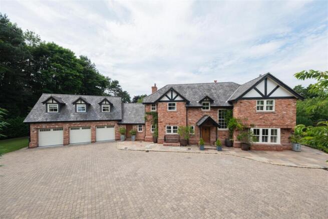5 bed property, in An outstanding and extended Georgian-style detached family residence in Cotebrook, £2,500,000