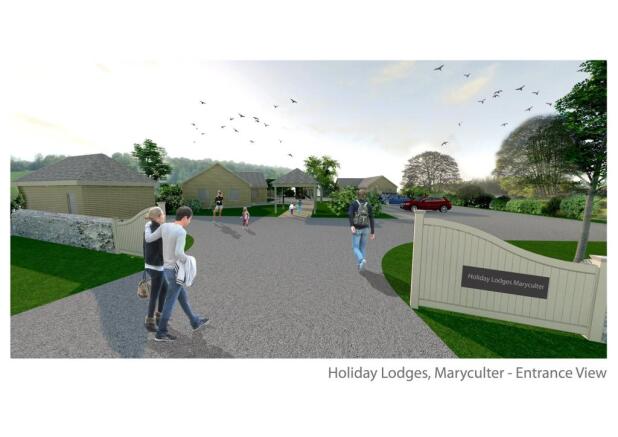 Land, in Proposed Holiday Lodges At Burnside, £200,000