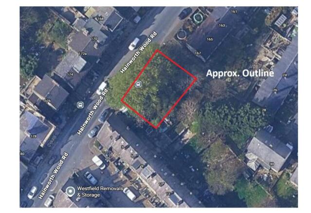 Studio, in Hainworth Wood Road, £18,000