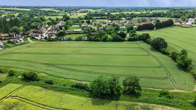 Land, in Ongar, £185,000