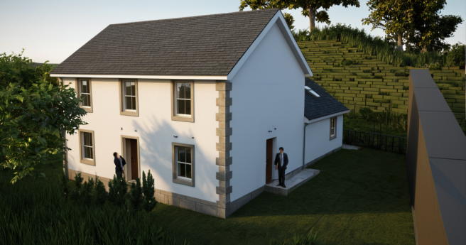 4 bed property, in Plot 1, £150,000
