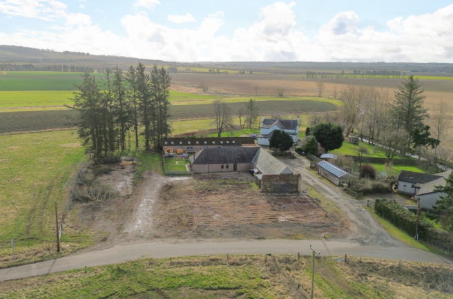 Land, in Land At Luthermuir, £150,000