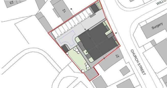 Land, in Church Street, £265,000