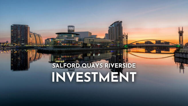 2 bed property, in Completed 2-bed in Salford Quays, £322,040
