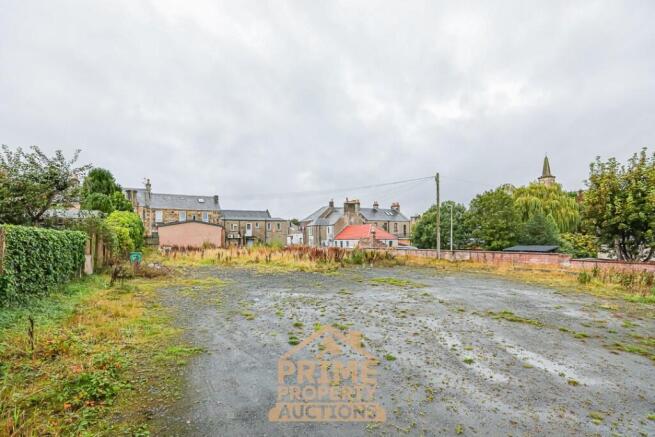 Land, in Brunton Road, £180,000