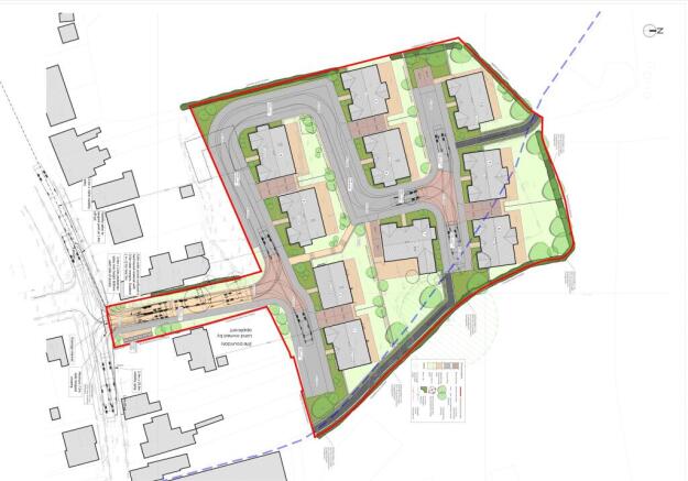 Land, in Keats Lane, £900,000