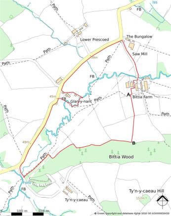 Land, in Bittia Farm, £400,000