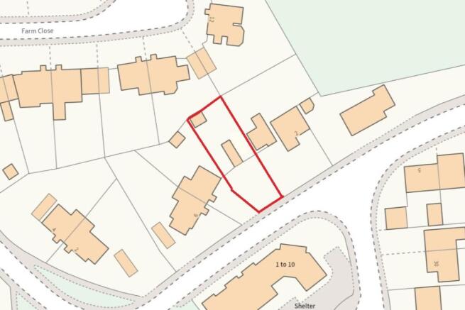 Land, in Highfield Road, £145,500