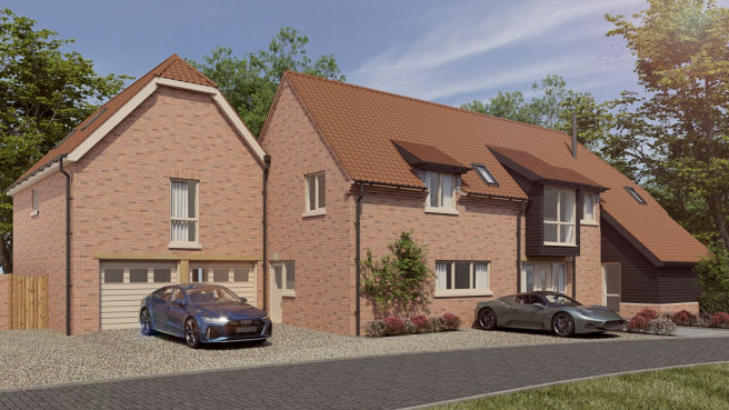 Studio, in Lancewood Gardens, £225,000