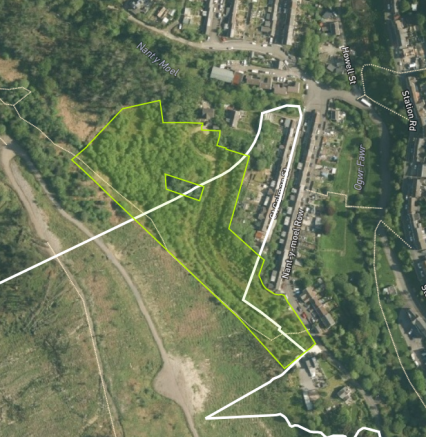 Land, in Land off Glanavon Terrace, £200,000