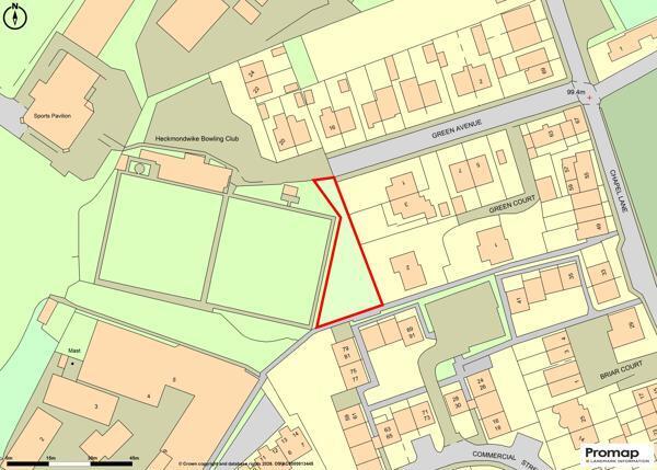 Land, in Land At Heckmondwike Bowling Club, £90,000