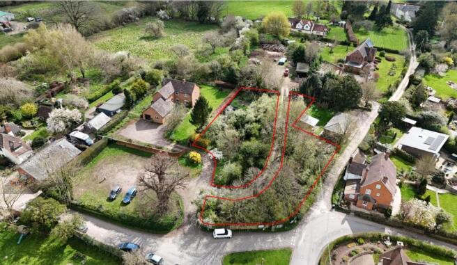 Land, in Cradley, £180,000