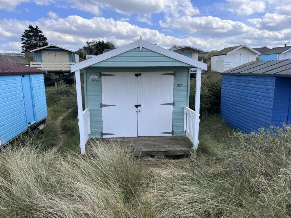 Land, in Beach Hut, £27,500