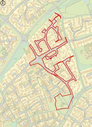 Land, in Gainsborough Way, £5,000