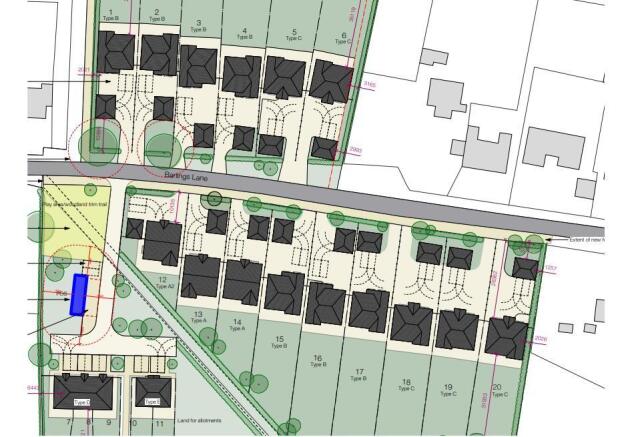 Land, in Land At Barlings Lane, £1,000,000
