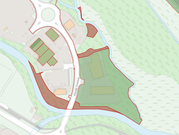 Land, in Parcels of Land at Tirfounder Retail Park, £5,000