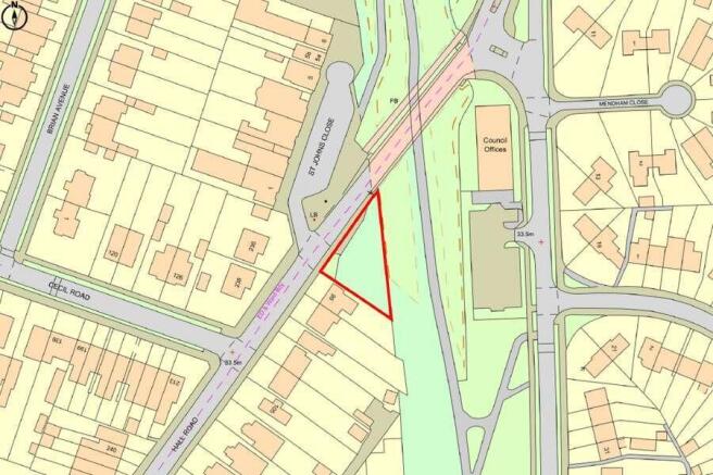 Land, in Hall Road, £175,000