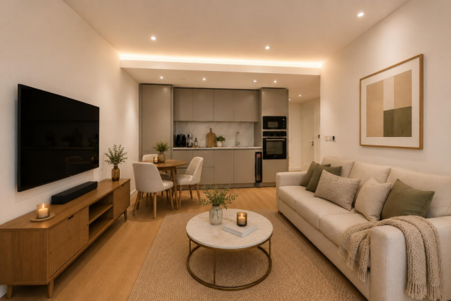2 bed property, in Harcourt Tower, £675,000
