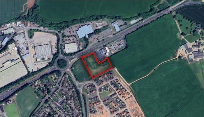 Land, in Land Adjacent To Ross Spur Services, £1