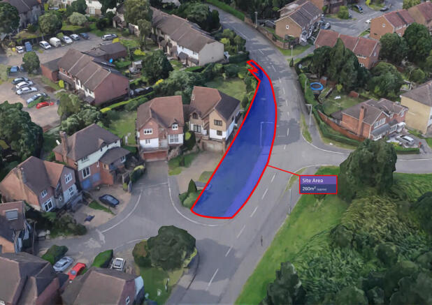 Land, in Hawksworth Road, £2,000