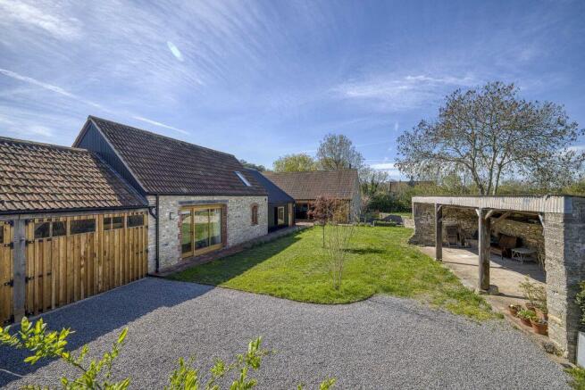 5 bed property, in Contemporary stable conversion on the outskirts of Wells, £1,195,000