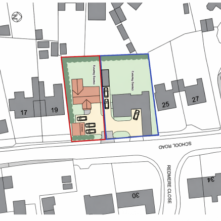 5 bed property, in School Road, £225,000
