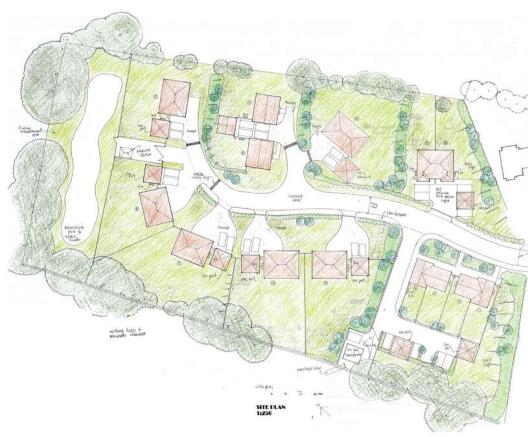 Land, in Land north of The Chalet, £2,000,000