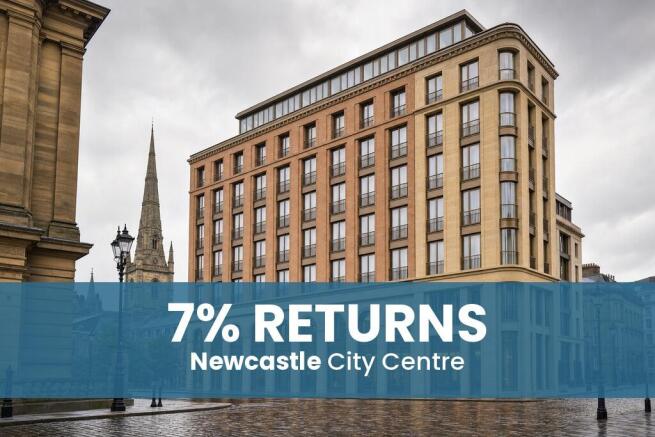 1 bed property, in Fully Managed NE1 Newcastle City Centre Apartment – 7% Rental Yields | Off Plan Investment Opportunity, £140,000