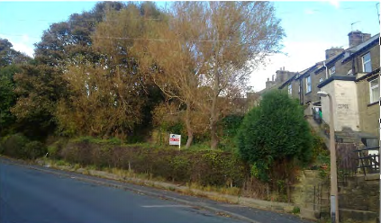 Land, in West Lane, £25,000