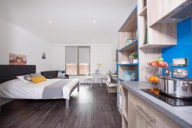 Studio, in Northgate Point, £50,000