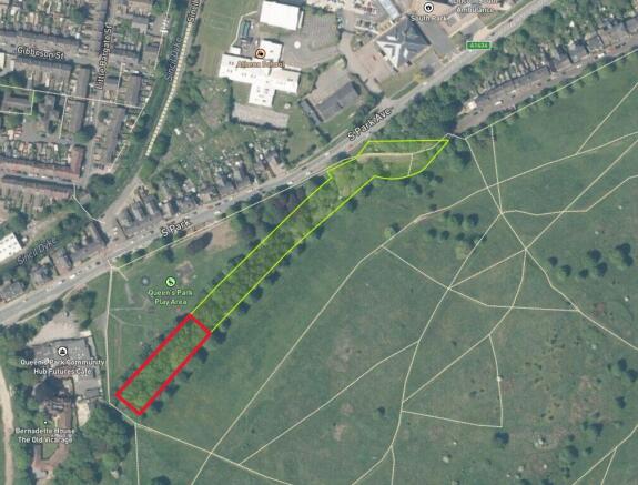 Land, in Land opposite 27 South Park, £5,000