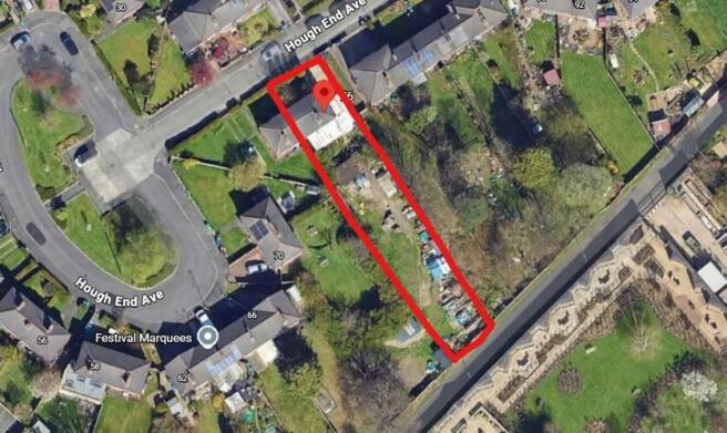 Land, in Land At 76 Houghend Avenue, £350,000