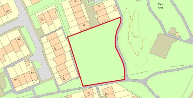 Land, in Land At Bloomsbury Close, £10,000