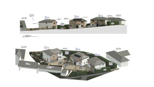 Land, in Lamorick Cottage Lamorrick, £495,000