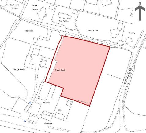 Land, in School Lane, £100,000