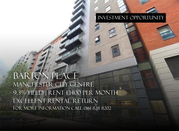 2 bed property, in Barton Place, £175,000