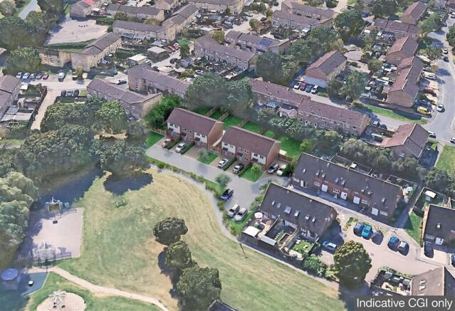 Land, in Bloomsbury Close, £5,000