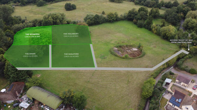 Land, in The Holmbury, £10,000