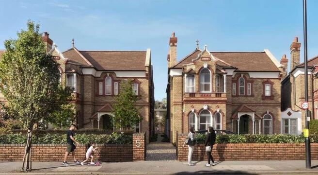 Land, in 5 & 7 Madeley Road, £4,500,000