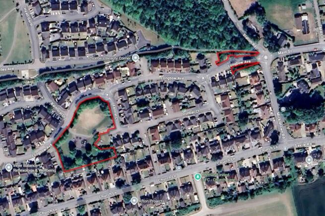 Land, in Plots at Longbow Ave, £6,000