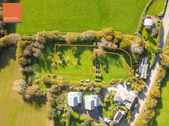 Land, in Plot for 3 Detached Houses, £350,000